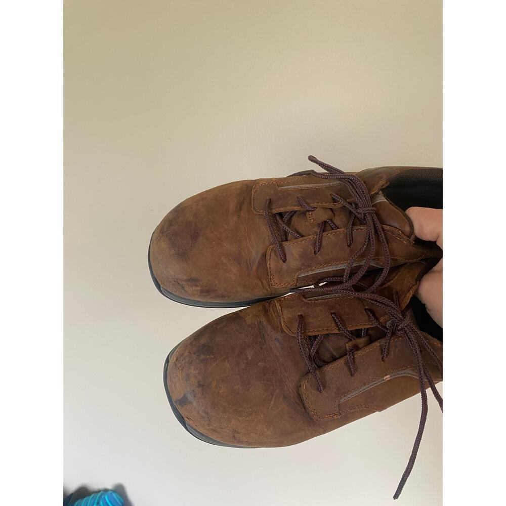 Red Wing Comfortpro Oxford Men's Size 8.5 D Safety Toe Shoes #6708 Brown - Picture 4 of 7